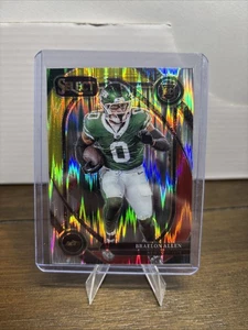 Panini Select 2024 - Club Level Braelon Allen #259 rojo y amarillo Shock Prizm (RC) - Imagen 1 de 2