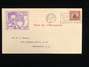 MN MINNEAPOLIS MAY 18 1925 FDC #621 FLAG RUBBER STAMP CACHET - Picture 1 of 2