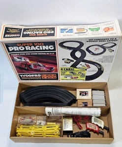 VINTAGE TYCO #8109 ELECTRIC SLOT CAR PRO RACING SUPER 100 CIB LOLA (1st Prod) - Picture 1 of 8