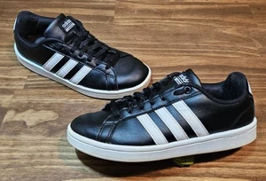 ๐ฅ๐ Adidas Cloudfoam Advantage B74264 Black Sneakers Size 5 - Picture 1 of 9