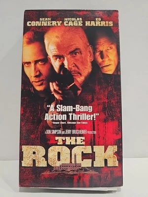 The Rock VHS 1998 Sean Connery Nicolas Cage LIKE Brand New Could Be New - Image 1 of 4