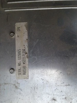 Engine ECM Electronic Control Module 6-173 2.8L 2BC Fits 85-86 6000 60271 - Image 1 of 2
