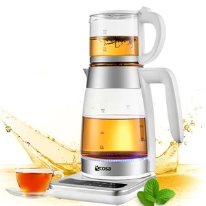 Wasserkocher mit Teekocher KettleTeekocher elektrisch mit Temperatureinstellung  - Imagen 1 de 7