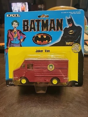 Batman Joker Van 1989 Ertl Item 2494 Die-Cast Metal movie NIP - Image 1 of 4
