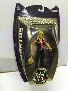WWE Wrestling Ruthless Aggression Serie 14 TRISH STRATUS 18 cm Figure MOC, 2005 - Foto 1 di 1
