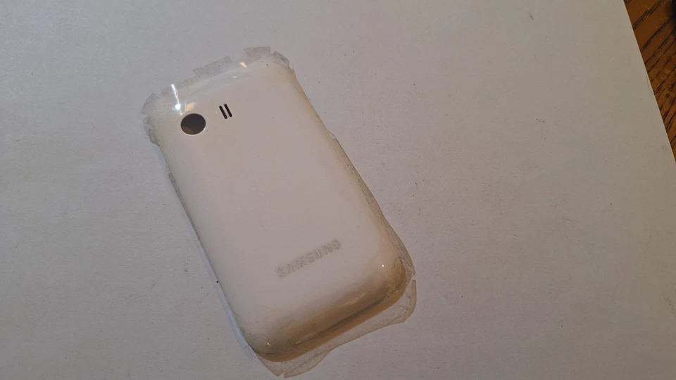 Funda Batería Original Samsung Galaxy Y GT-S5360 Blanca Foto 1 de 1