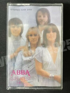 ABBA GREATEST HITS TAIWAN LTD 14 TRACKS CASSETTE TAPE NEW SEALED RARE FRIDA - Picture 1 of 3