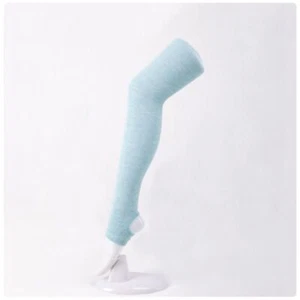 Cotton Thin Slouch Socks - Women Leg Warmer Sock Thigh High Stocking Accessories - Picture 1 of 27