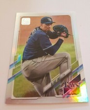 Topps 2021 Series 1  - Blake Snell - Tampa Bay Rays  -  Rainbow Foil Parallel 
