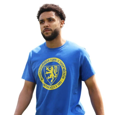 Eintracht Braunschweig T-Shirt - Logo - blau Shirt unisex BTSV - diverse Größen