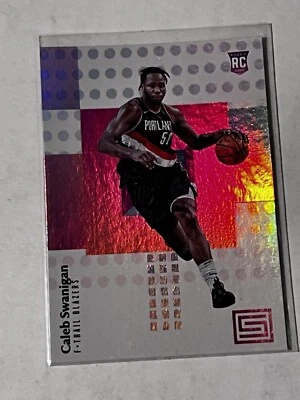 2017-18 Panini Status Caleb Swanigan RC #146 Portland Trailblazers - Image 1 of 2