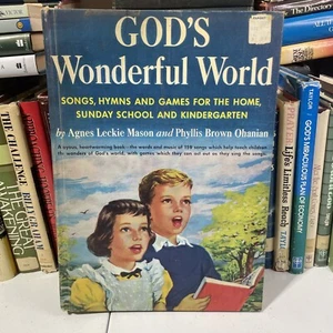 God's Wonderful World Agnes Leckie Mason Phyllis Brown Ohanian Songs Games 1954 - Bild 1 von 4