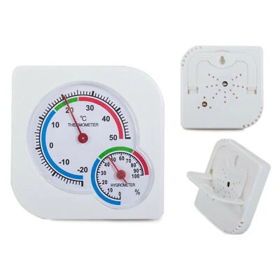 1-8 Thermometer Hygrometer Luftfeuchtigkeit Temperatur Analog Wetterstation - Bild 1 von 3