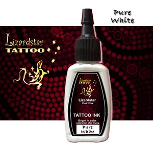 white tattoo 0.5oz 16ml LizardStar Tattoo ink --Limited stock promotion  - Picture 1 of 1