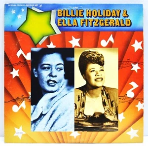 BILLIE HOLIDAY & ELLA FITZGERALD 1976 Double LP MCA2-4099 - Picture 1 of 11