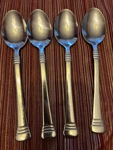 4 Cambridge CODIE Abendessen ovale Suppenlöffel 7 1/4" Edelstahl glänzend Besteck - Bild 1 von 5