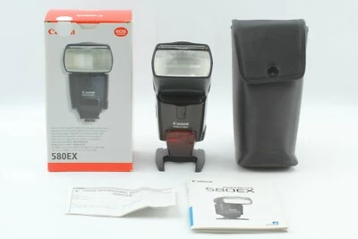[💥Excelente Como Nuevo En Caja] Flashgun Canon Speedlite 580EX Para Cámara EOS ⇨ Japón Foto 1 de 4