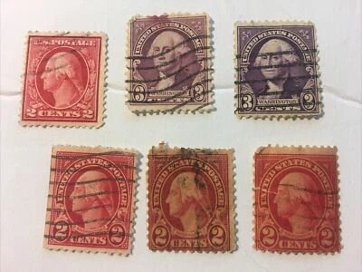 United States Of America Rare Stamp Collection Ben Franklin George Washington - Image 1 of 4