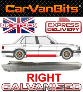 PARA BMW 3 E30 82-94 4 PUERTAS CUERPO DE REPARACIÓN DE UMBRAL COMPLETO PANEL ÓXIDO KLOKKERHOLM MARCA RI - Imagen 1 de 5