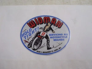 THE RACING LADY, WIDMAN MOTORCYCLES, 4" REFLEKTIERENDE AUFKLEBER, NEUE ERNTE 2024 #3! - Bild 1 von 10