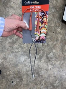 Cooking Concept Long Bbq Grill Utensil Tong Spatula Turner Tool - Picture 1 of 3