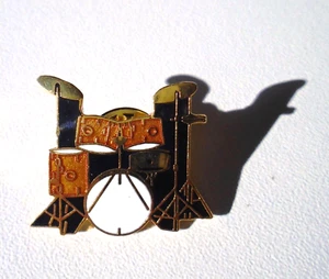 Pin's Gold/Black Battery - Picture 1 of 2