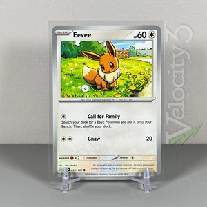 Pokemon TCG Karte: Eevee 113/142 | Common | Stellar Crown | NM/Mint - Bild 1 von 3