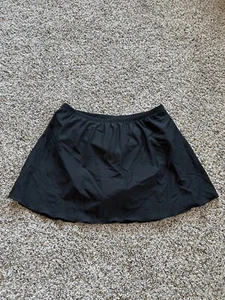 Miraclesuit Womens 12 Swim Skirt  Skirted Bottom BLACK *Hardly Worn*  Z24 - Picture 1 of 6