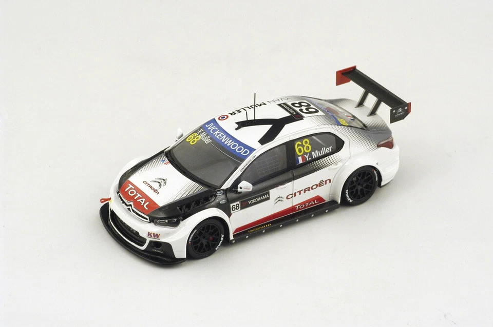 Modellino auto scala 1:43 Spark Model  CITROEN C-ELYSEE N.68 WINNER WTCC RACE... - Immagine 1 di 1