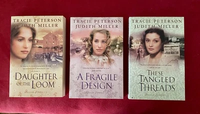 BELLS OF LOWELL 1-3 Tracie Peterson Judith Miller Series PB Set Lot of 3 Books.. Foto 1 de 4