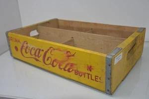 Coca Cola Holzkiste  Coca Cola USA Vintage Style Getränke Holzkiste Transport... - Bild 1 von 4
