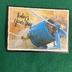 CLOSEOUT-Birthday Greeting Card “Today’s Your Day…” - Picture 1 of 3