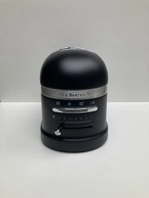 KitchenAid 2- slot Artisan Slice Toaster Model: 5KMT2204BBK Iron Black FAULTY  - Image 1 of 4