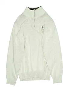 U.S. Polo Assn. Boys Silver Pullover Sweater Small kids - Picture 1 of 2