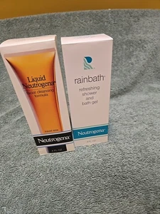 Neutrogena Travel Size Rainbath & liguid facial cleansing 4 oz ea - Picture 1 of 3