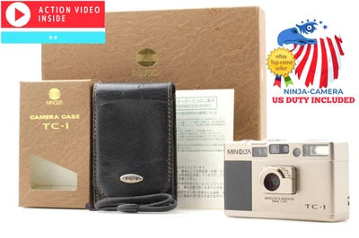 ⏯ [MINT In Box] Minolta TC-1 Point & Shoot 35mm Film Compact Camera From JAPAN - Image 1 of 4
