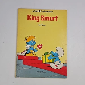 König Schlumpf Ein Schlumpf Abenteuer von Peyo 1977 Vintage Taschenbuch - Bild 1 von 5