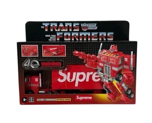 Supreme x Transformer G1 Optimus Prime Figure Brand New IN HAND Free Shipping - Picture 1 of 2