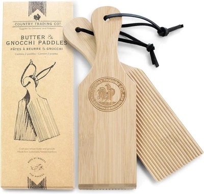 Gnocchi Boards and Wooden Butter Paddles to Easily Create Authentic Homemade Pas - image 1 of 4