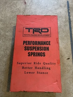 TRD GENUINE OEM Spring Set Toyota S1 Corolla 00602-48130-COR - Image 1 of 3