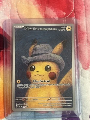 Pikachu with Grey Felt Hat 085 Sv: Scarlet & Violet Promo Cards Regular - Image 1 of 2