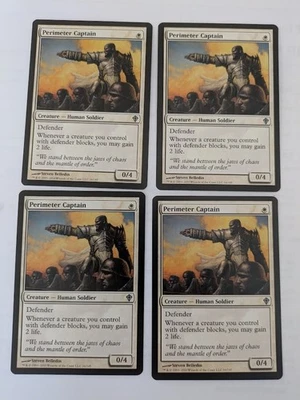 4 Perimeter Captain Worldwake MTG NM Free shipping with tracking - Image 1 of 2