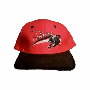 Vtg NFL Atlanta Falcons Snapback Hat New Without Tags Anco Cap Streetwear - Picture 1 of 6
