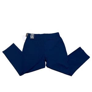 Worthington Ultra Stretch Ponte Pull-On Navy Blue High Rise Leggings Sz XXL NWT - Picture 1 of 15