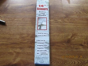 14 ZOLL SCHERE EXTRA LANGE KLINGEN. ORG. BOX. - Bild 1 von 6