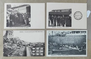 MESSINA CITTA'-TERREMOTO-LOTTO 4 CARTOLINE-D10-187 - Picture 1 of 1