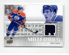 2011-12 Upper Deck Series 2 Rookie Materials #RM-LA Anton Lander Edmonton Oilers