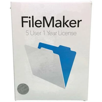 FileMaker 5 User 1 Year License HLB42LL/A - Image 1 of 3