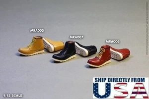 1/12 Boots Shoes Marvel Legends For 6" PHICEN PHICEN TM01A TM02A Male Figure USA - Picture 1 of 11