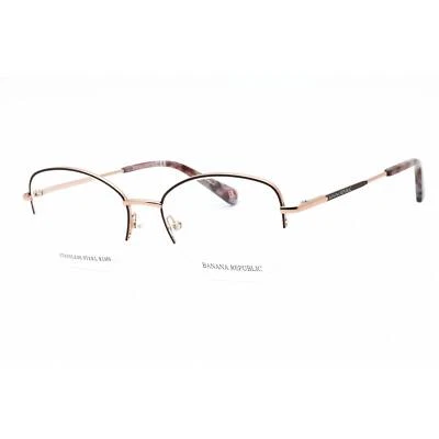 Banana Republic Women's Eyeglasses Burgundy Wine Cat Eye Frame BR 218 0SK4 00 - Image 1 of 2